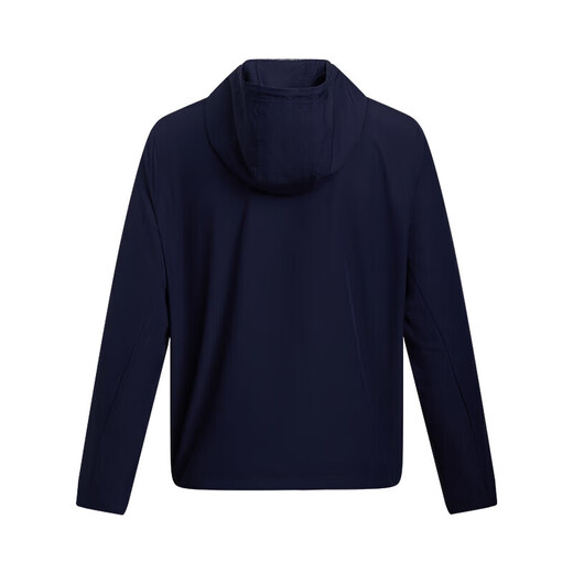 安德玛（UNDERARMOUR）春夏Rival男子梭织运动休闲夹克外套1390149 藏蓝色410 XL