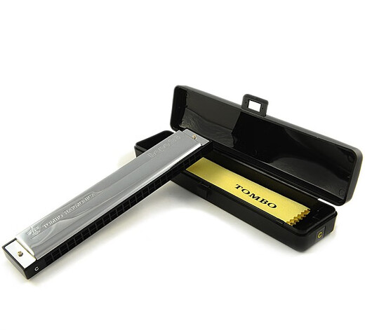 Japan Tombo Tongbao 6624 Performance de haut niveau débutant pour enfants Polyphonic Hope24 harmonica #c = db Tune Full Set
