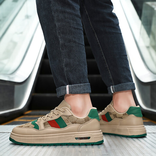 Changxiang Huili men's shoes 2025 new trendy shoes outdoor extra-large size sports and casual shoes 47 Korean versatile couple's shoes Mi-green 6175 40