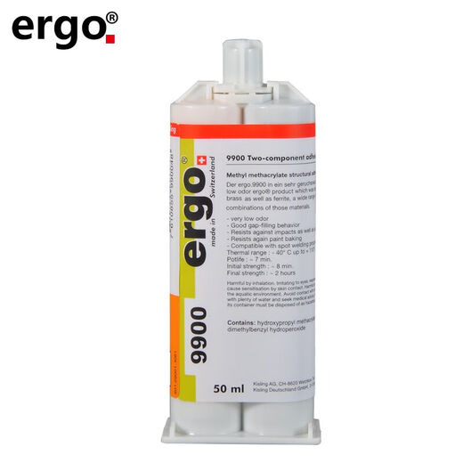 
ergo9900 sticky metal plastic ceramic stainless steel ABS special high temperature resistant structure ab glue spot