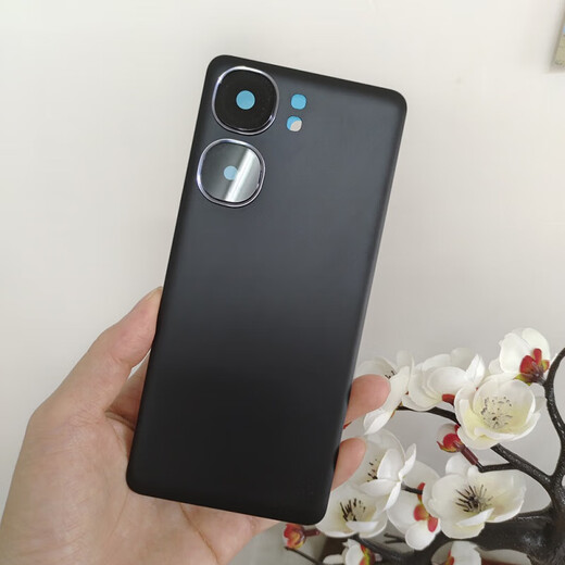 Suitable for IQOONeo9 glass back cover neo9pro to replace the original back shell mobile phone rear screen battery cover shell suitable for IQOONeo9 white + frame + heat dissipation sticker