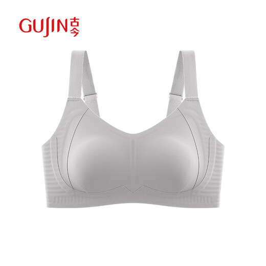 古今（GUJIN）无痕内衣女大胸显小提副乳无钢圈文胸防下垂调整型薄款胸罩背心女