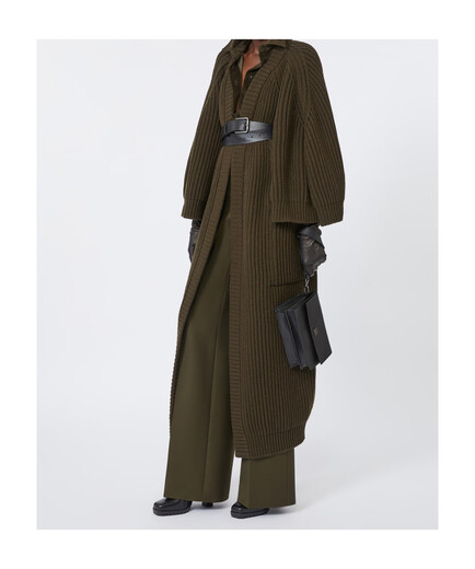 MAX MARA 25FW Wool and Cashmere Wrap Cardigan Women Picture Color 1346115306 20 | S New4