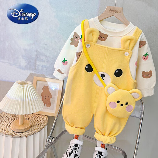 Sauthoue de Disney pour filles Spring Wear 2025 Nouveau style Vêtements d'enfants modestes pour enfants à la mode