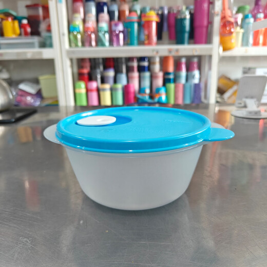 Tupperware Tupperware 800ml microwave laminated square box portable heatable lunch box refrigerator refrigerated crisper genuine square smoothie purple