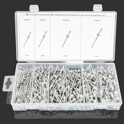Coolanteng aluminum rivets open round head blind rivets rivets national standard M2.4M3.2M4.0M4.8M6.4mm