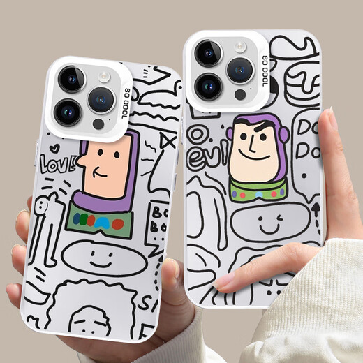 Bass Light Year Mobile Case Apple 16promax Huawei Pura70 Anime Toy Story Three-Eyed Monster GMM1477 Bass Light Year-Silver-Contrast Color Energy Case Huawei Mate 60 Pro