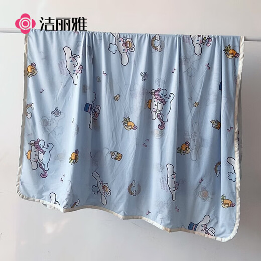 Jie Liya (grace) children's cooling ice silk blanket kindergarten baby nap air-conditioned quilt thin blanket Sanrio-Sweet Melody 80x120cm