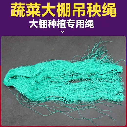 农用吊蔓绳吊秧绳大棚塑料绳子黄瓜豆角西红柿蔬菜吊绳园艺爬藤线 30股【黄瓜类适用】690米