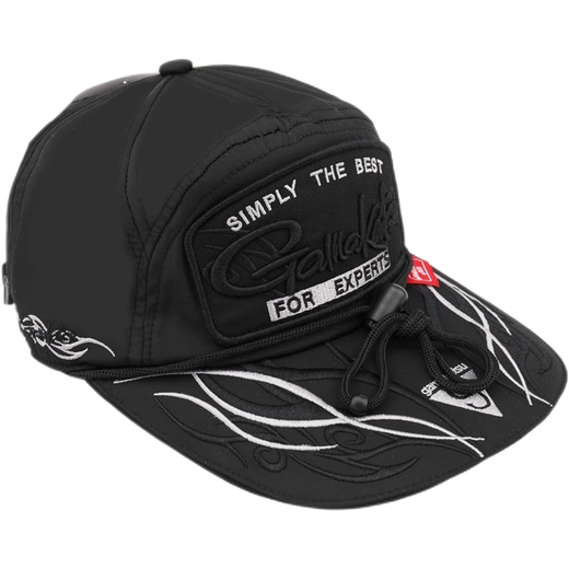 Gamma Kaz fisherman hat, rock fishing hat, men's fishing waterproof sun protection fishing hat, Luya fishing sun protection hat, men's black gold without gloves