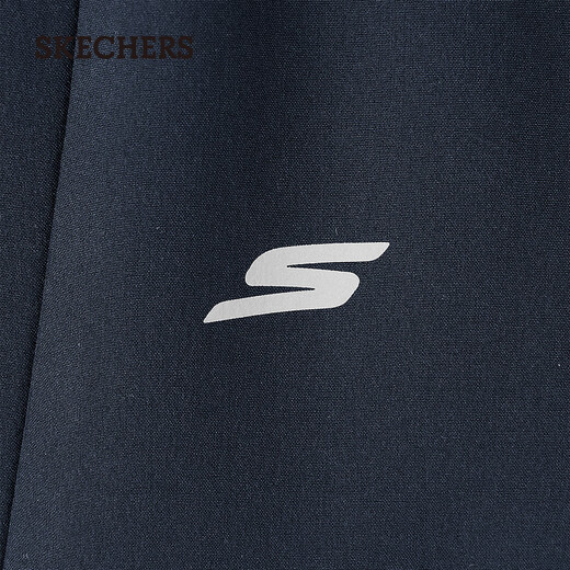 斯凯奇（Skechers）新年礼物男士加绒闪穿裤2.0冬季新品梭织防泼长裤直筒裤P425M247