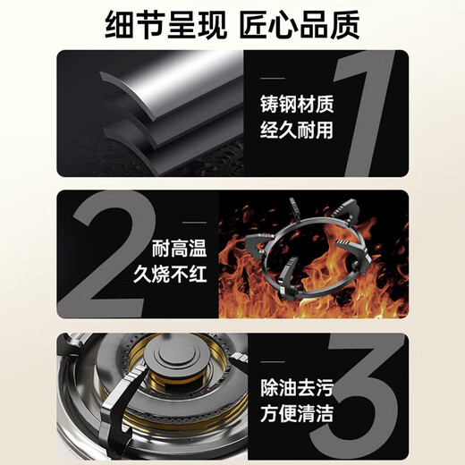 Kitchen gas stove anti-slip bracket cooktop stove shelf bracket windproof cover universal elevated base thickened cast iron household accessories five-claw cast steel 185mm anti-slip and anti-rust-high temperature resistant