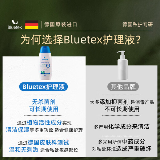 
Bluetex imported men's private parts care solution for men's vaginal care solution for odor, foreskin removal and detergent cleaning solution for men's vaginal care solution for private parts