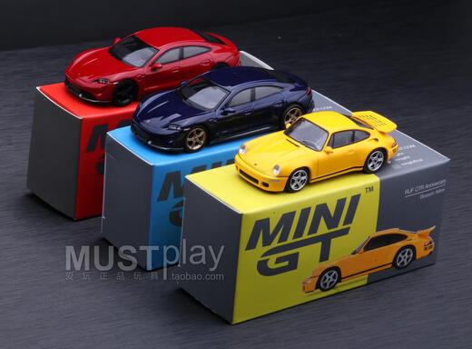Ciali MINIGT Lamborghini Porsche Bentley GTR Speedmaster Pagani Ford 1/64 alloy car model 695 Porsche 901