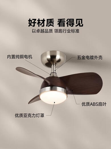 Aoduo 2025 Nouveaux lumières de ventilateur de restaurant, lumières du ventilateur de vent rétro médiéval, lustre de ventilateur de chambre intégré, restauration à chaud, vie et restauration A3, TCLE9905