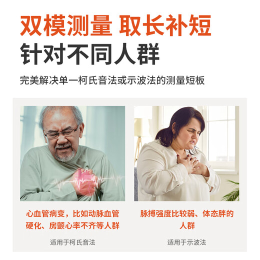 Lucylee Japanische Schallmethode Armrohr Typ Electronic Blood Pressure Messmesser Haushaltsblutdruckmessung Instrument Spezial für hochpräzise Krankenhaus CH-S693L Armrohrtyp [KO Sound Methode] Automatische Anziehen