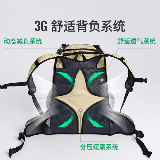 Keep Multifunctional Backpack Outdoor Sports Leisure Hiking Lightweight Cycling Backpack Mountaineering Bag Commuting Student School Bag Classic Black