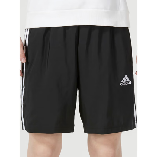 Adidas Shorts Herrenhosen 25 Sommer neue Sporthosen Laufzeiten Hose Schnelltrockne atmungsaktives, lässiges und modisches Fünf-Punkte-Hosen IC1484/Schwarz/Maschen-Futter/Mode Drei-Streifen M 175/82, empfohlenes Gewicht 130-150jin [Jin gleich 0,5 kg]