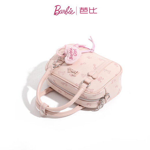 Barbie Bag One Shoulder Women's Bag Fashion Handheld 2025 New Boston Bag Crossbody Bag Birthday Gift Chinese Valentine's Day