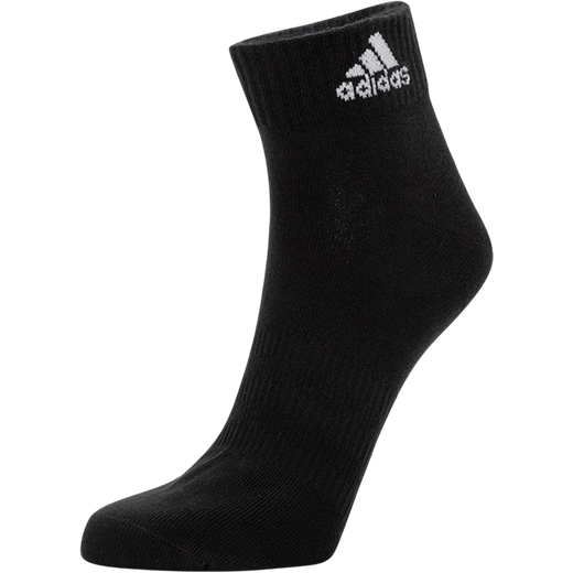 阿迪达斯（adidas）官方男袜女袜 2025秋季新款运动袜子跑步透气休闲中筒袜长袜子 IC1283/中麻灰/白/黑色 S建议[35码-38码]