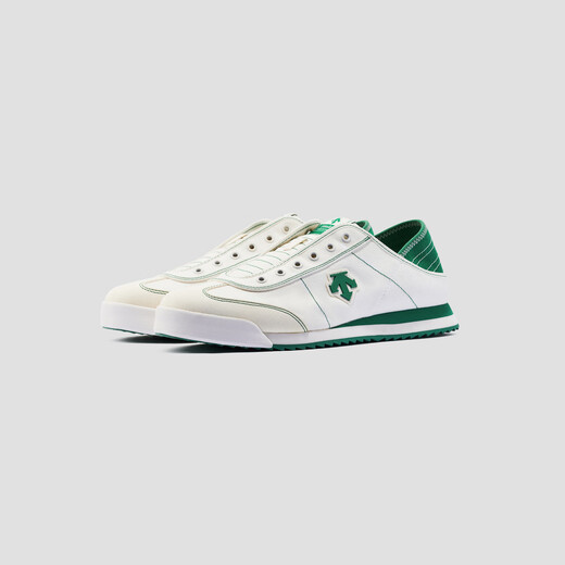 DESCENTE迪桑特CHRON系列男女同款TEMPO SLIP-ON运动休闲鞋夏季 GN-White/Pine Green男子 42