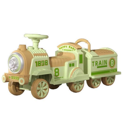 Le petit train peut être contrôlé à distance par la voiture électrique pour enfants pour hommes et femmes pour enfants Toys à quatre roues Car Baby Batter