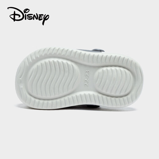 迪士尼（Disney）儿童洞洞鞋夏季透气凉鞋 浅灰-巴斯光年 26 -27码适合脚长16cm