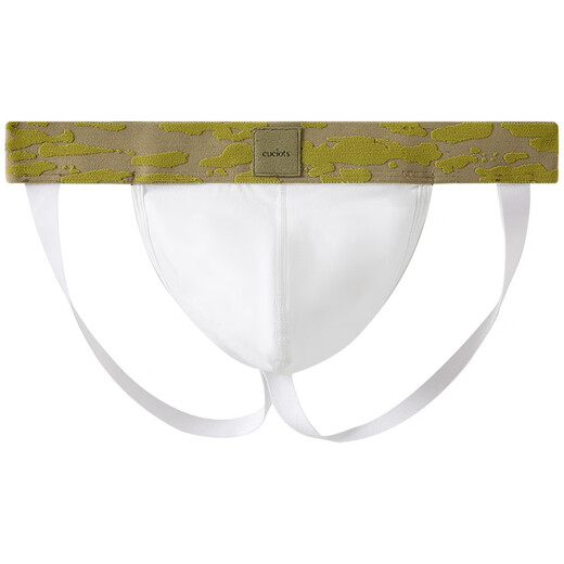 M&22 pairs of sexy men's double underwear 60S Lenzing Modal hip briefs hollow thong U convex bag Iceland white + desire gray _ Double D L _ Recommended 105-130 Jin Jin equals 0.5 kg