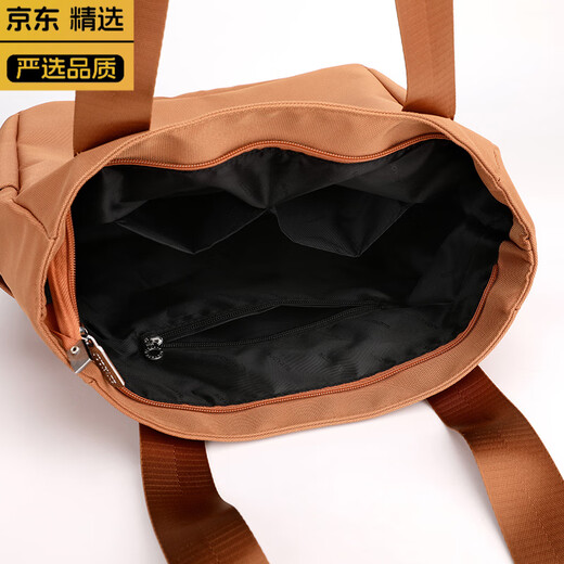 KGAG德国进口品牌包包百搭大容量时尚外出牛津布手提袋子女单肩帆布托 香槟