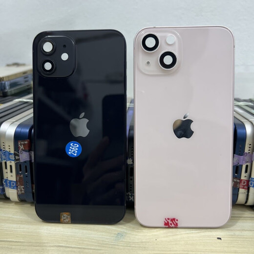 Apple 13 original disassembled back cover glass middle frame back shell iPhone 12 disassembled glass case assembly 2nd hand 12 original disassembled back shell 9 new (US version) white screen glue battery glue button tray