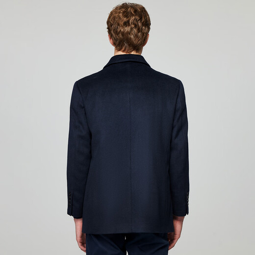 Hodo 80 wool 20 cashmere light luxury wool coat goose down lining short woolen coat warm business windbreaker