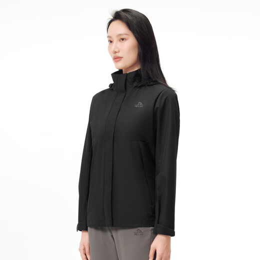 Pelliot (Pelliot) Pelliot Outdoor Sports laufende windprofessionelle Softschalenjacke warm und samtiger Bergsteigeranzug Einfacher und modischer lässiger Kleidung Licht Beige-Women Model M