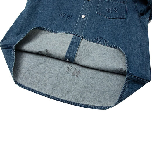 Meijia (MLB) Männer und Frauenelbe Denimjacke 2025 Neue Sportswear Fashion Ins Jacke Top Langarm Shirt 3Adrm0841-50ins xs