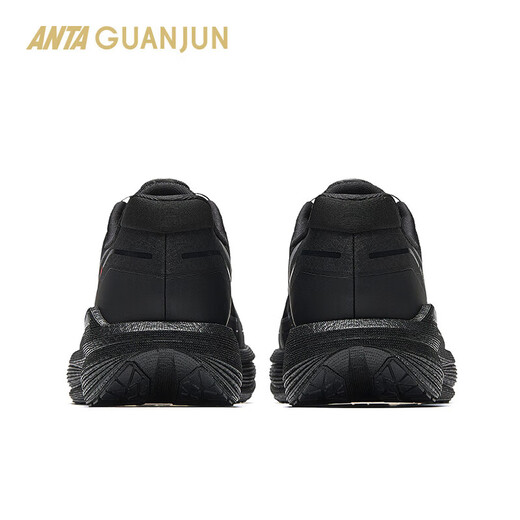 ANTA Qingfeng Pro丨Training Shoes Winter New Lightweight Breathable Intercity Road Running Sports Shoes for Men 112535537A Basic Black-3 42 Size