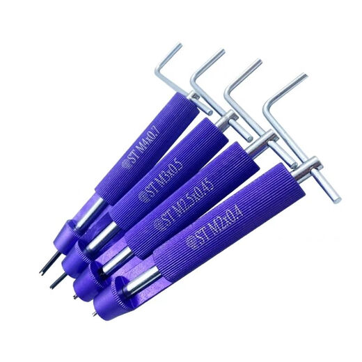 Insert screw sleeve installation tool wire sleeve wire screw installation wrench sleeve thread protection sleeve tooth sleeve screw sleeve sheath ST M4*0.7 aluminum alloy