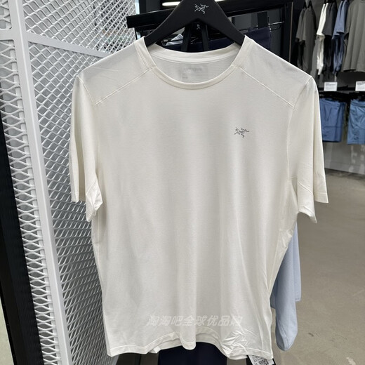始祖鸟（ARC'TERYX） 男款 CORMAC系列 LOGO速干 短袖 T恤 韵动紫/Soulsonic/X9721 XL