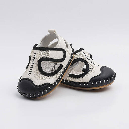 Ji Zhenfei 0-1-Jähriger Kind Kleinkindschuhe 3-6-12 Monate für Männer und Frauen lässig weiche Gummi-Sohle Anti-Fall-Atmungs-Mesh-Sandalen 13 cm in der Länge etwa 11-14 Monate