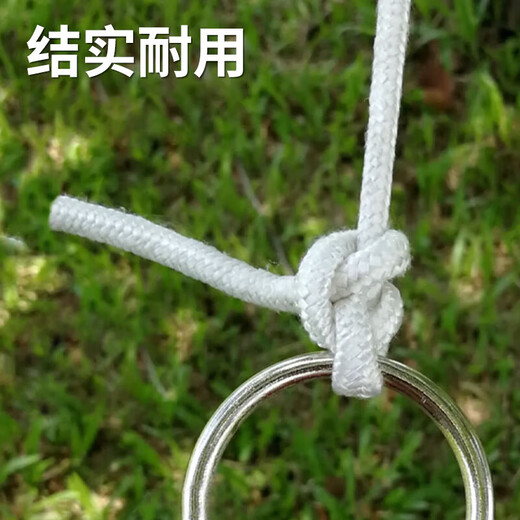 
SMVP thin mesh ice silk hammock outdoor breathable thin mesh hammock adult children's hanging basket garden swing anti-overturn military green