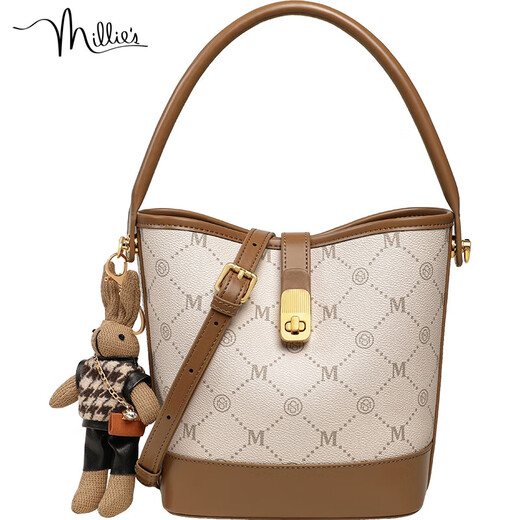 Miaoli bag women's bag casual bucket bag light luxury brand crossbody handbag birthday gift high-end gift for girlfriend and wife