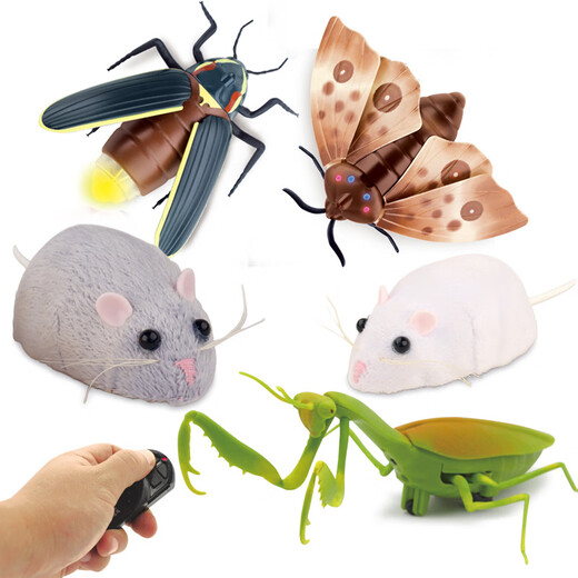 
Original direct supply of novel and unique infrared remote control electric insect toys electric snail and mouse prank 9923 bee 129G weight 0.29kg
