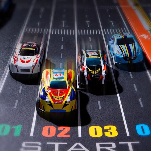 Ruihe Alloy Children's Toy Car Set Car Racing Mini Model Car Baby Boy New Year Gift Car