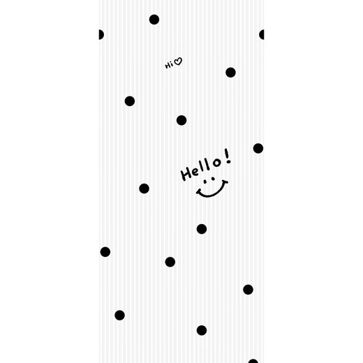 
Simple black polka dot decorative bathroom partition glass door sticker window transparent and impermeable anti-peeping film SN1283 Custom size 70 yuan/square meter Please contact customer service 95x210cm