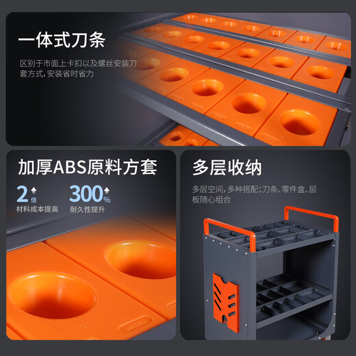 LYREIGN machining center tool car bt40 CNC management tool car tool cabinet BT30BT40 transfer car upgraded model B5-BT40/40 tool position