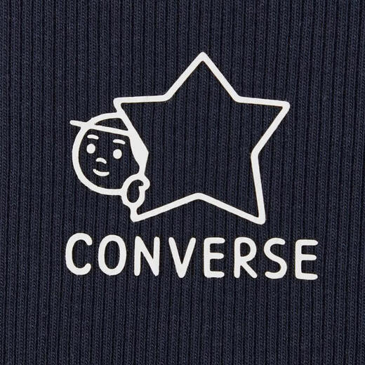 匡威（Converse）【滔搏运动】2025年女子Chuck Taylor SEASONAL短袖T恤 WCH893-695 S