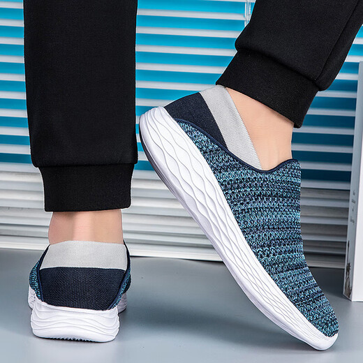 Nuevos zapatos de tela suave y voladora de verano. Ligero liviano RESISTENTE RESISTENTE SHOBLO-ABSORBILIDAD Y SAPA CONSTRUIDOS ZAPATOS MAR HOMBRES PROTECCIÓN Sports 9901 Blanco y negro (mismo estilo para hombres y mujeres) 38