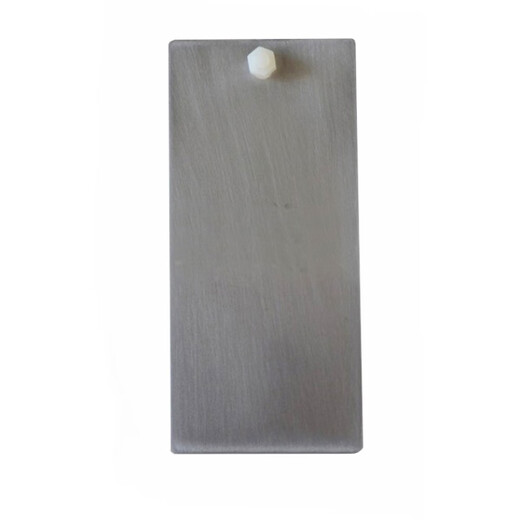 XMSJISO 3574 Salzspray Reference Test Stück Cr4 Cold Rolled Steel Plate Test Stück Experimentelle Massenverlustplattenpaar ISO9227 Ein Packung/10 Teile mit hängenden Löchern mit 13 Spezial