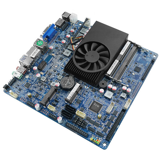 Yue Changsheng times control ITX standard 17cm industrial control motherboard 10th generation i3i5i7 all-in-one mini multi-COM port integration ITX motherboard I5-10210U single Gigabit six serial ports