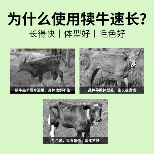 Shangdefuguo calf fast growing calf fast growing feed additive to pull the skeleton and promote growth 500g/bag 1 bag