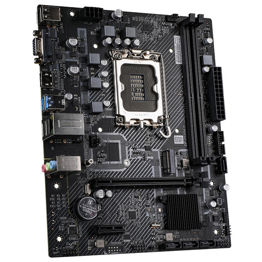 Colorful Intel B760 H610 avec Intel i3 12100F 14e génération 14100F Carte U Set H610M-D D4 V20 12e génération 丨 i3 12100 丨 Graphique compatible au cœur