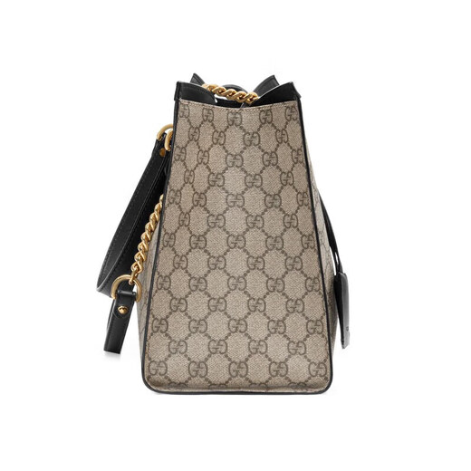 Gucci (g) Ancient (G) Sage d'épaule GG Series GG pour copine cadeau / ébène beige / ebony white edge 479197khnkg9761